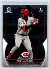 2023 Bowman Ariel Almonte Chrome Prospects 1st #BCP-78 Cincinnati Reds