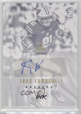 2018 Panini Luminance Rookie Ink Gold 80/99 Troy Fumagalli #RI-TRF Auto 7m3