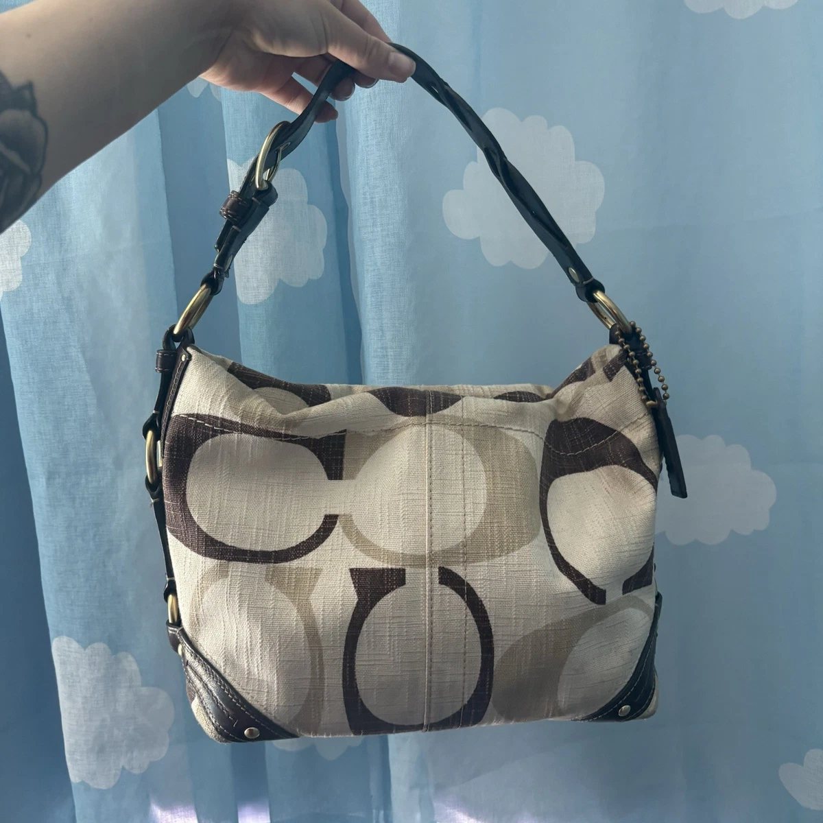 Coach Hobo Handbags & Bags Canvas Exterior for Women for sale | eBay