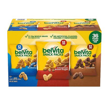 belVita Bites Breakfast Biscuits Variety Pack (1 oz., 36 pk.) Great Price