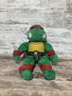 Vintage 1989 TMNT Teenage Mutant Ninja Turtles Raphael 14" Plush Doll Figure