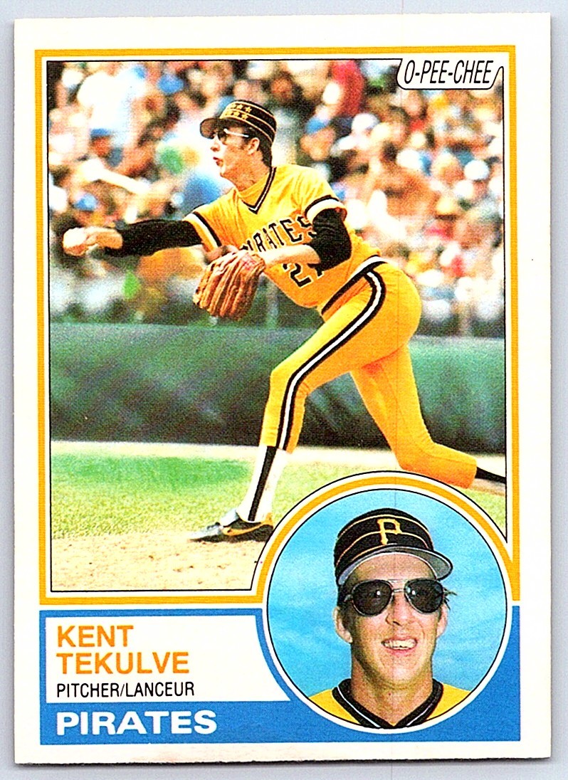1983 O-Pee-Chee Kent Tekulve Pittsburgh Pirates #17