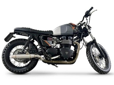 Triumph BONNEVILLE T100 2001-2014 Exhaust GPR Double Slip-on Deeptone Inox
