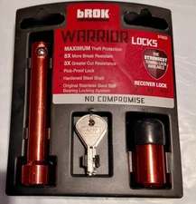 bROK | Warrior Locks | Receiver Lock | Dogbone Class III/IV | Fits 2" Receiver