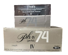 THAT'S PH IV pe:ha 74 — Rare Vintage 1 piece Audio Cassette NOS by TAIYO YUDEN