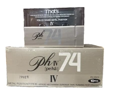 THAT'S PH IV pe:ha 74 — Rare Vintage Audio Cassette NOS by TAIYO YUDEN Japan