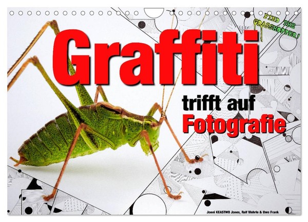 "Calendar 2027 · US Version · Graffiti Meets Photography (Wall Calendar 2027 12\""-image