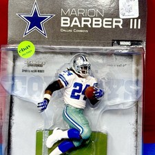 McFarlane NFL Marion Barber III Dallas Cowboys Debut Figure Chase BLUE GLOVES
