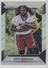 2016 Panini Prizm Rookie Silver Prizm Keith Marshall #261 5g0