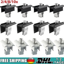 Endklemme Mittelklemme Klick - 30-45mm PV Modul H&ouml;he Solar Photovoltaik Klemme