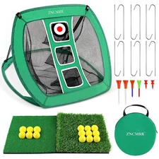 Pop Up Golf Chipping Net, Indoor/Outdoor Golfing Target Net Collapsible Porta...
