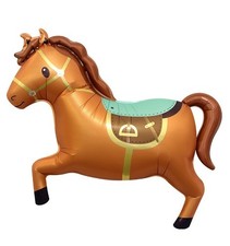Horse Racing Balloon Pony Birthday Baby Shower Equestrian Party Decoration Large