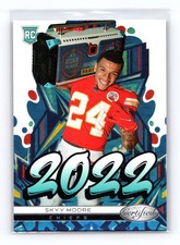 2022 Panini Certified Skyy Moore #2022-17 2022 Kansas City Chiefs