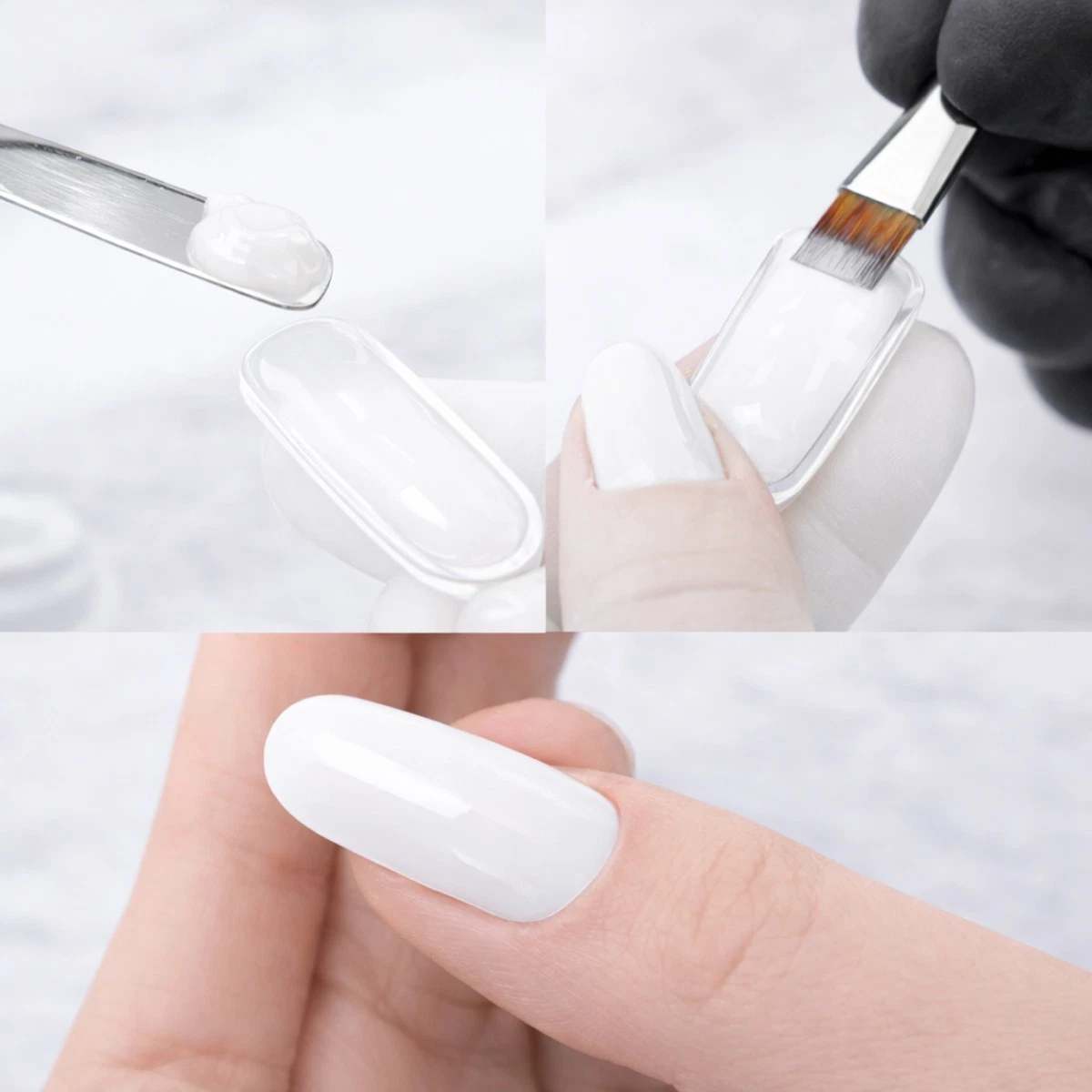Sun Garden Nails UV Poly Gel weiss 30g - Frenchgel - Extension Builder -Acrylgel - Bild 2 von 7