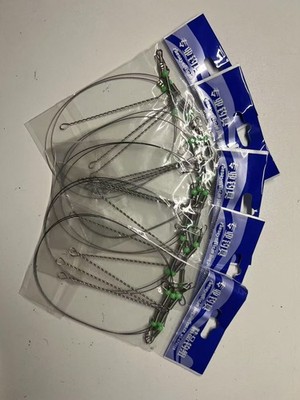 5pcs/pack IMPERFACT 3drop High Low rigs porgy fishing 3arm wire leader