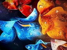 Original Abstract Painting Modern Art Oil Canvas Home Deco 48