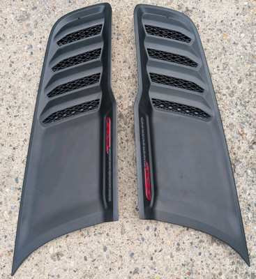 2021 - 2023 OEM Dodge Ram TRX 6.2L Supercharged Left and Right side Hood Scoops
