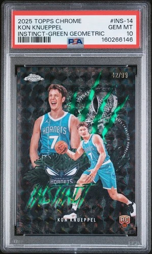 2025 Topps Chrome Kon Knueppel Base (PSA 10)