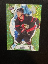 21-22 UD Ice Hockey Green Parallel 67 Josh Norris