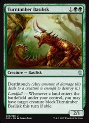 Turntimber Basilisk #25 Duel Decks: Zendikar vs. Eldrazi