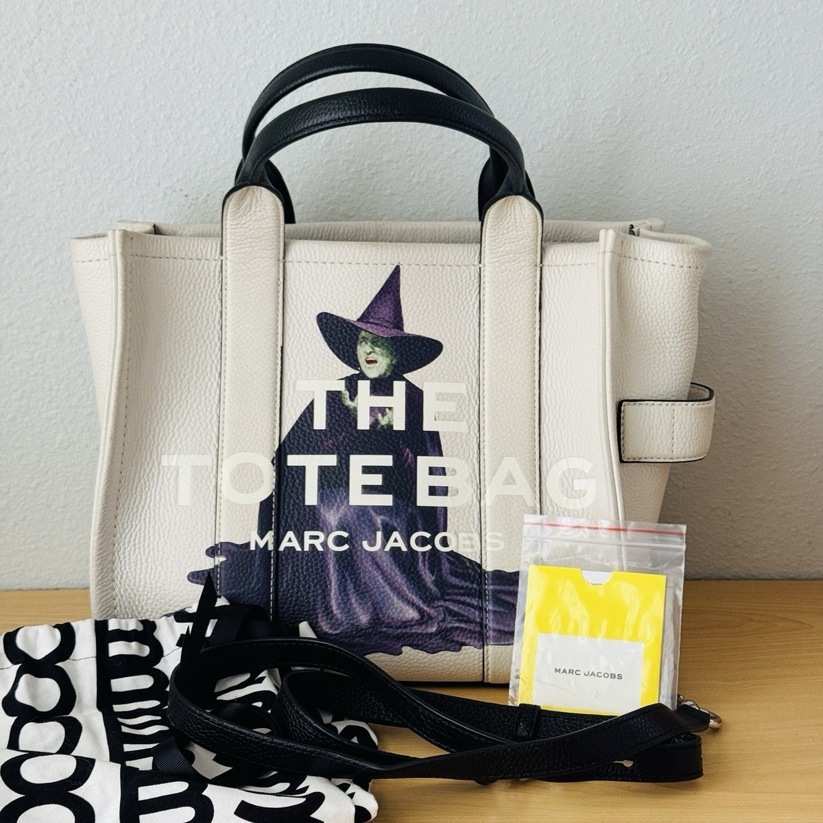 Marc Jacobs Wizard Of Oz Wicked Witch Graphic Leather The Tote Bag
