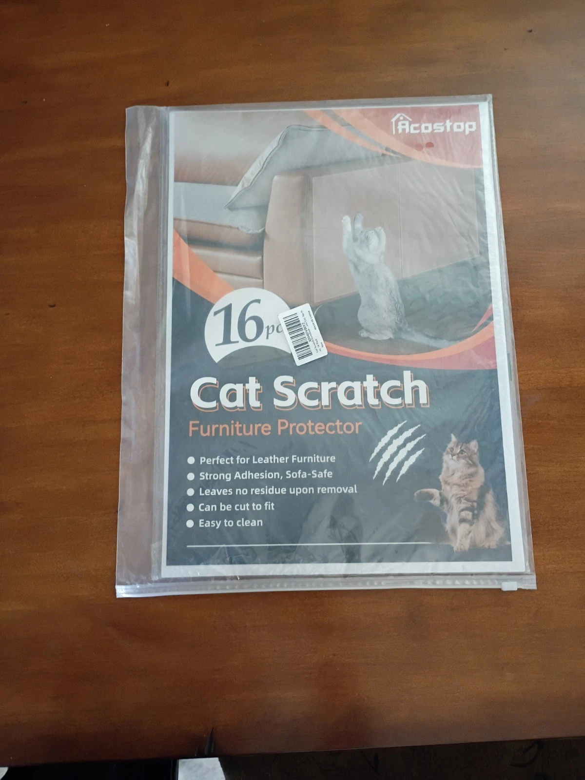 Cat Scratch Furniture Protector - Specially 16 Pack-17×11.8in, Transparent