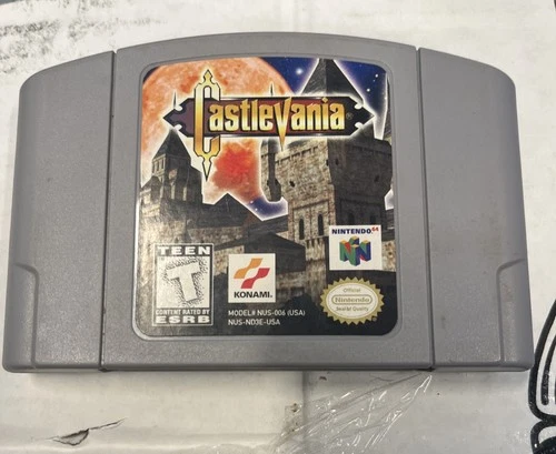 Nintendo 1999 Castlevania Nintendo 64 Game ( T 15 )