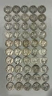 Lot of 50 lower grade 1940's Mercury dimes $5.00 face value 90% silver