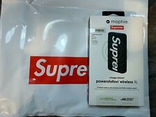 Supreme Red mophie Powerstation Wireless XL Ss19 100 Authentic DS 