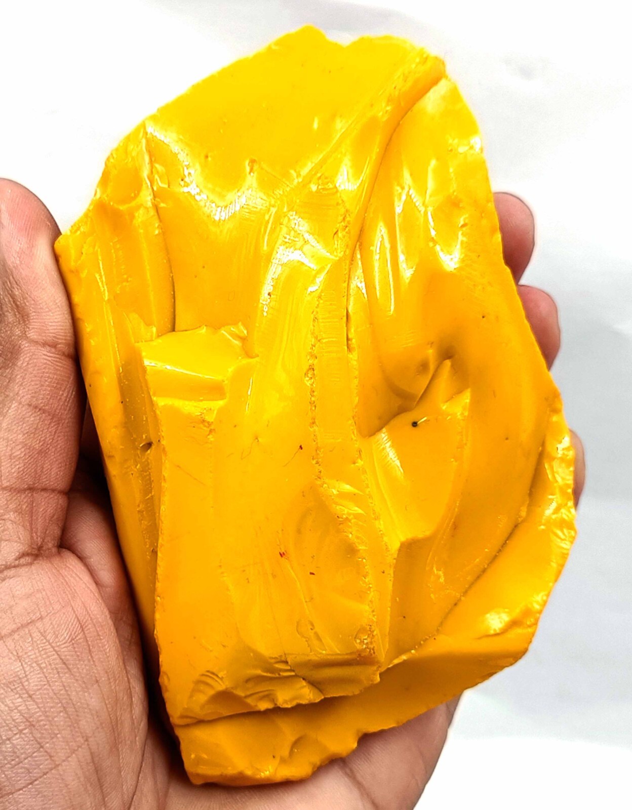 Yellow Opal Raw Earth Mined 1775 Carat Natural Certified Uncut Loose Rough Gems