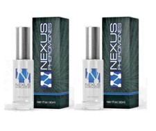 Nexus Pheromones Cologne for Men Easily Attract Women Instantly - 2 Bottles