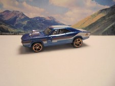 70 Dodge Charger Rt 2021 Hot Wheels Muscle Mania Series  Blue