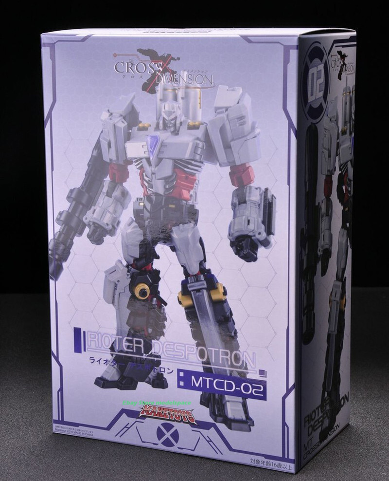 MakeToys MT MTCD-02 RIOTER DESPOTRON Megatron Action Figure