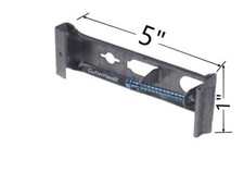 5 - Inch Aluminum Gutter Hanger with Screw with Clip (Package of 25)