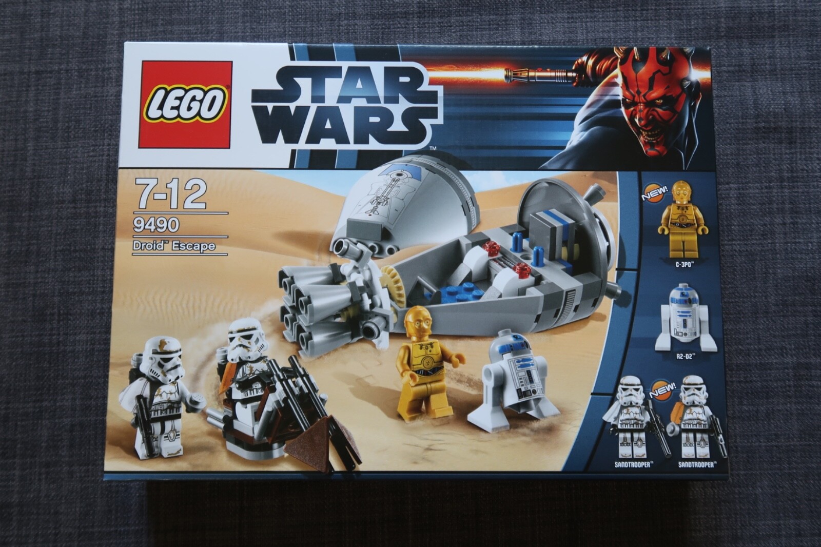 LEGO 9490 Star Wars Droid Escape boîte scellée pour cadeau de collection