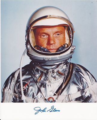 Collection of 3 Mercury Astronauts --- Glenn, Schirra, & Carpenter