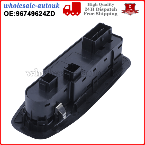 Electric Window Switch For Peugeot 208 2008 13-19 1.6HDI 5 Door 96749624ZD - Picture 4 of 8