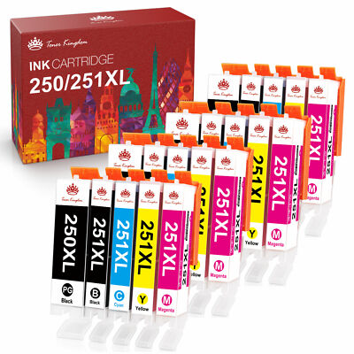 Ink Cartridges for Canon PGI-250XL CLI-251 XL Pixma MG5620 MG5520 MG6620 MX922