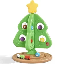 RARE Discontinued Step2 My First Christmas Tree with Ornament Train Set 18 M+