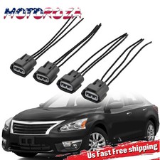 4 PACK Ignition Coil Wiring Harness Connectors For Nissan Altima Sentra