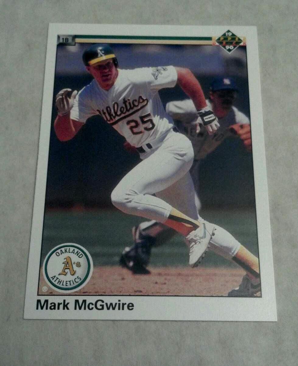MARK MCGWIRE 1990 UPPER DECK