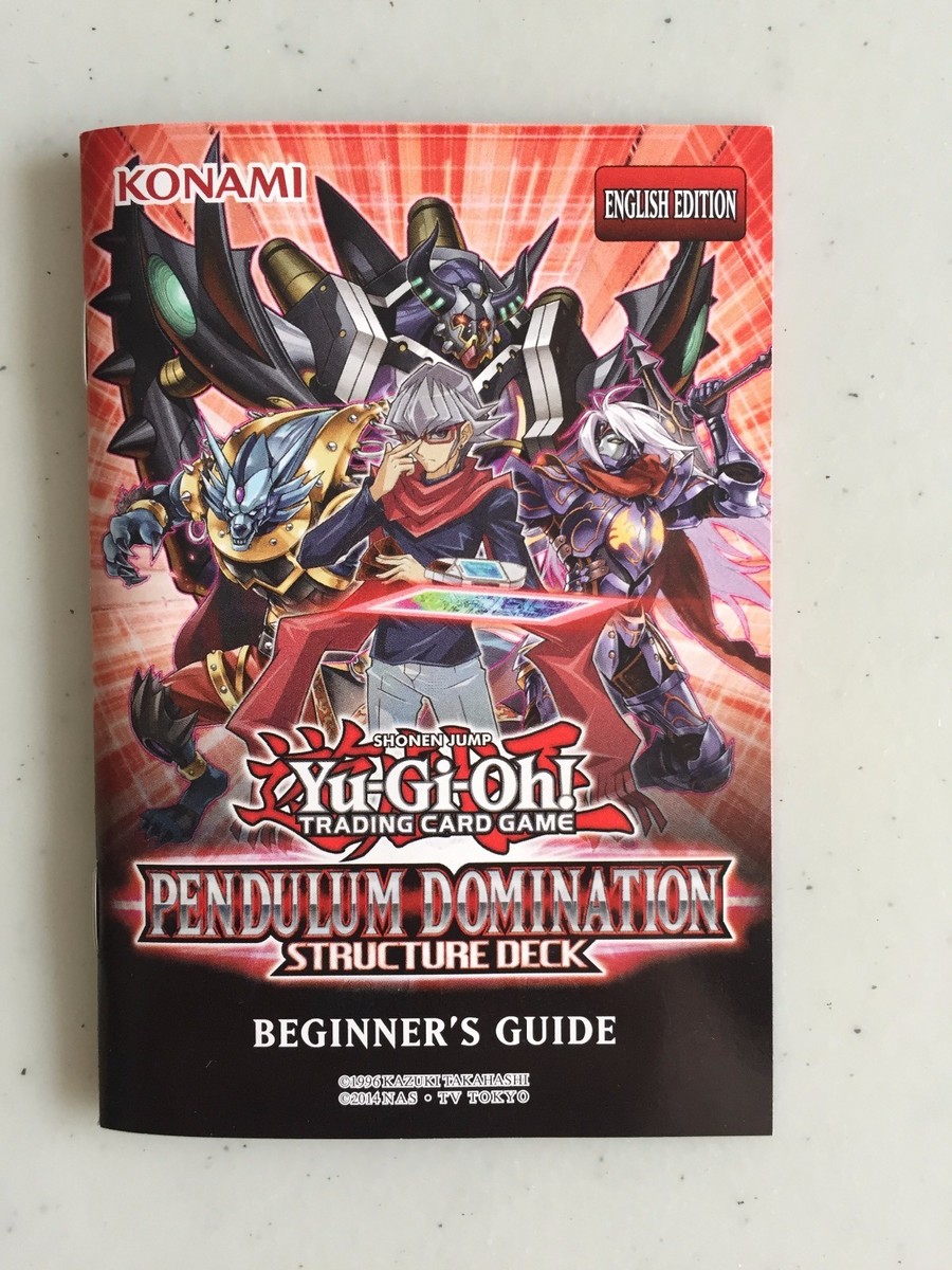 Beginner's Guide - Pendulum Domination Structure Deck - Yu-Gi-Oh! - Yugioh | eBay Beginner's Guide - Pendulum Domination Structure Deck - Yu-Gi-Oh! - Yugioh | eBay