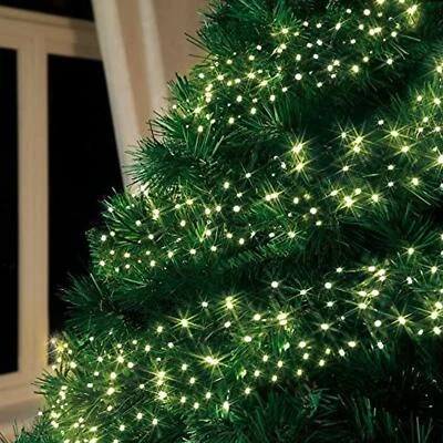 Navidad 360 Conectable Diamante Grupo Luces Interior o Exterior - Blanco Cálido - Imagen 1 de 3