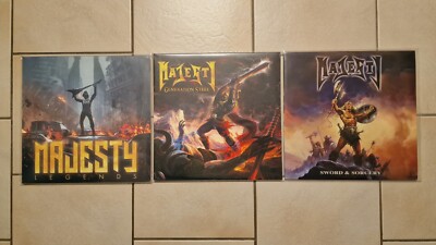 Majesty - Vinyl Edition - Red LP - Manowar - Metallica 