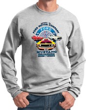 Ford Mustang Vintage Collage Sweatshirt