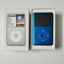 NEW Apple iPod classic 7th Generation Blue 1TBGB MP3 - With New Box