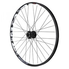 MTB Laufrad 26" Karma Disc vorne schwarz doppelwandig ?Illet Nabe Shimano M475 6