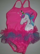 Wonder Nation Baby Bathing Suit Size 6-9 Months NEW Pink Unicorn Summer Fun