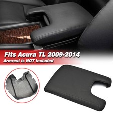 Fits 2009-2014 Acura Tl Center Console Lid Armrest Leather Protect Cover Black Fits 2009-2014 Acura Tl Center Console Lid Armrest Leather Protect Cover Black