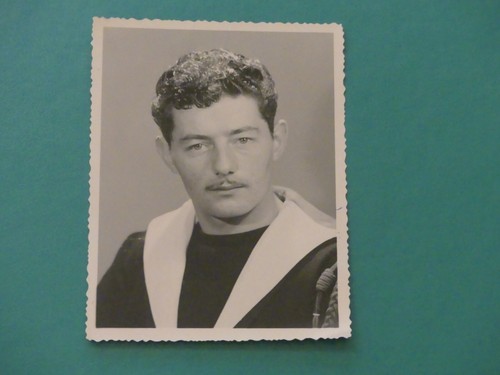 Carte Photo Ancienne Marine Nationale - Portrait Marin Toulon - Studio Ferdy